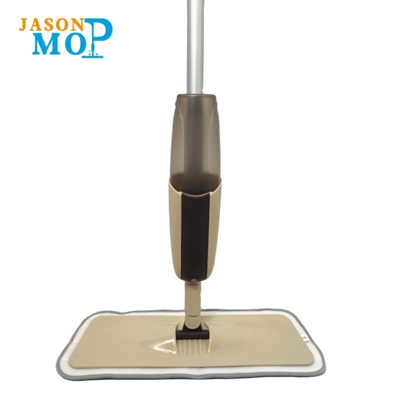Husholdning Twee Dele Pole Clever Gulv Rengøring Mop Microfiber Lazy Flat Magic Spray Mop