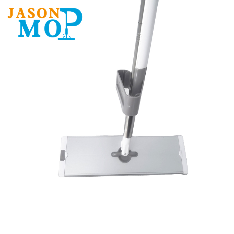 Høj kvalitet aluminium mikrofiber mop til at rengøre gulv håndfri klem flad mop